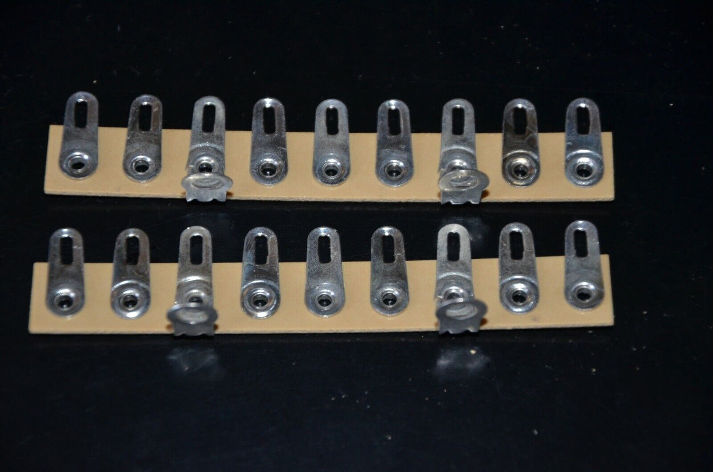 Soldering terminal connection bridge (2 pcs) Tube Audio NOS 70s West Germany