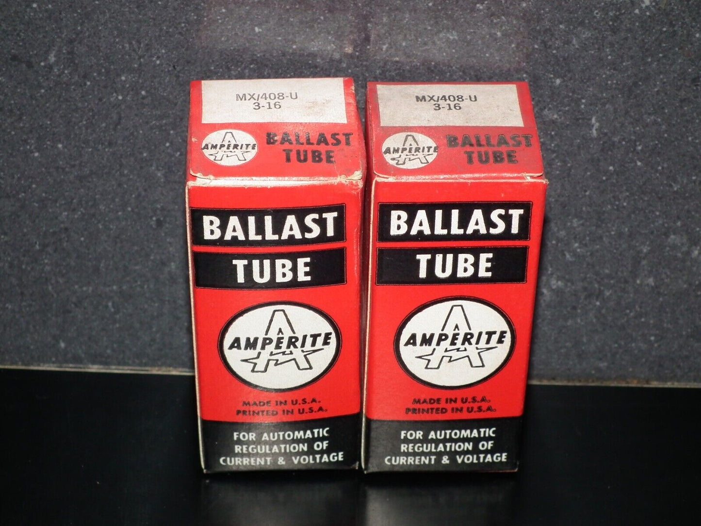 Amperite MX408U NOS NIB Automatic Regulator Ballast Tube MX408/U