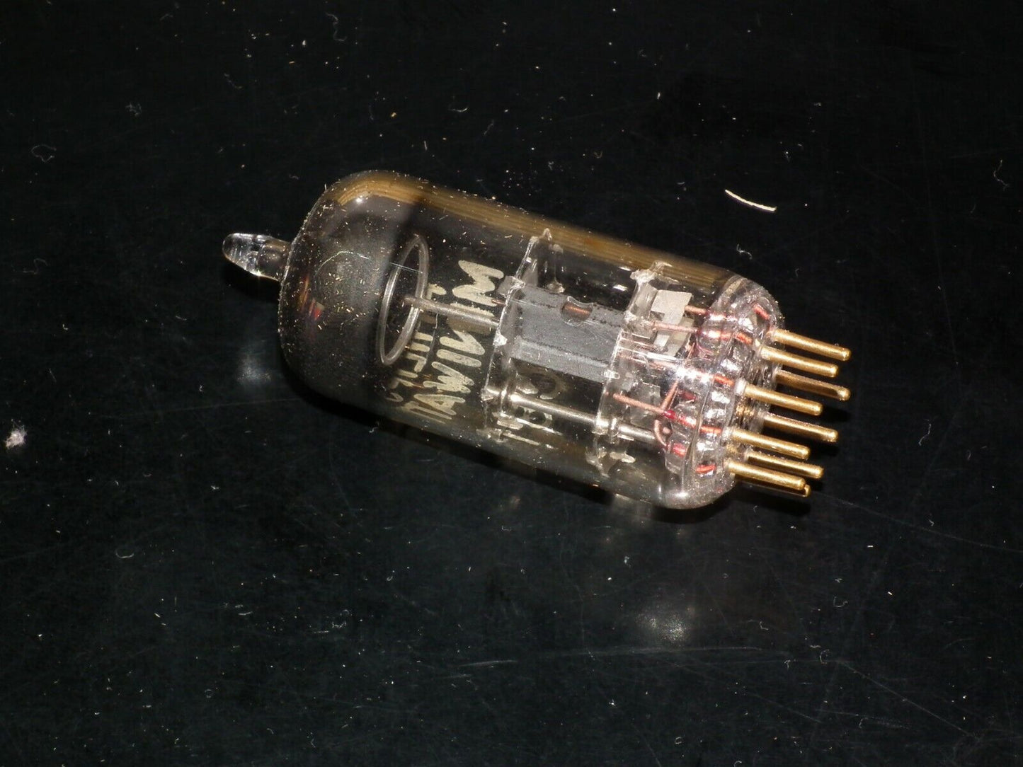 EC81 Philips NOS Low Noise Triode Delta Heerlen Code Early Version Code on Stem