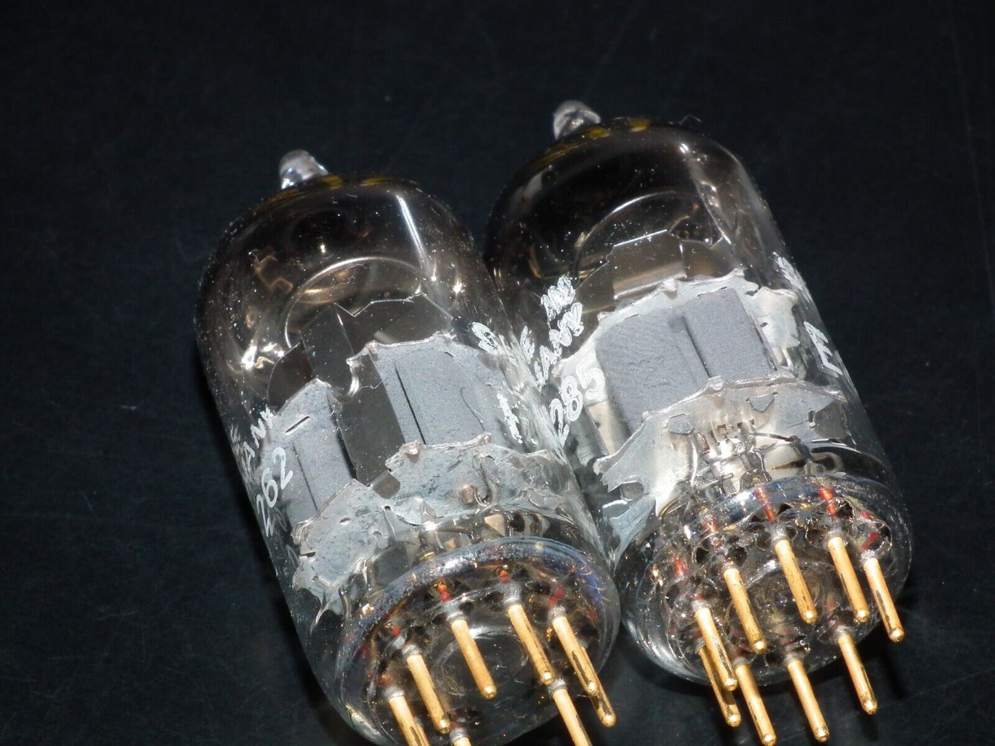 Platinum Matched Pair Siemens E88CC Used Tested NOS Dual Stage Getter A2 7H Code
