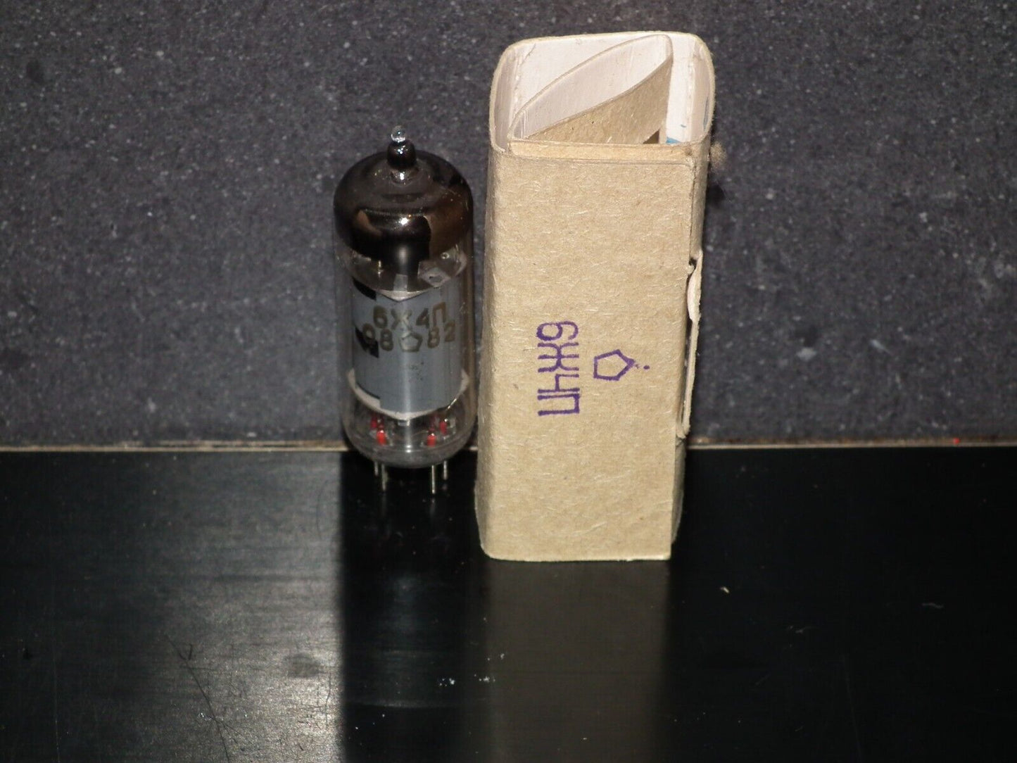 6J4P NOS NEVZ Novosibirsk EF94 6AU6 Hum and microphonics tested 1982