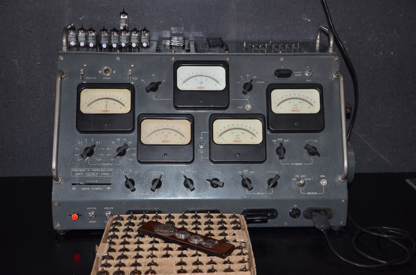 Three (3 pcs) NOS 6GH8A EI Yugoslavia ECF82 Trio Kenwood TS-510 TS-515 HAM RADIO