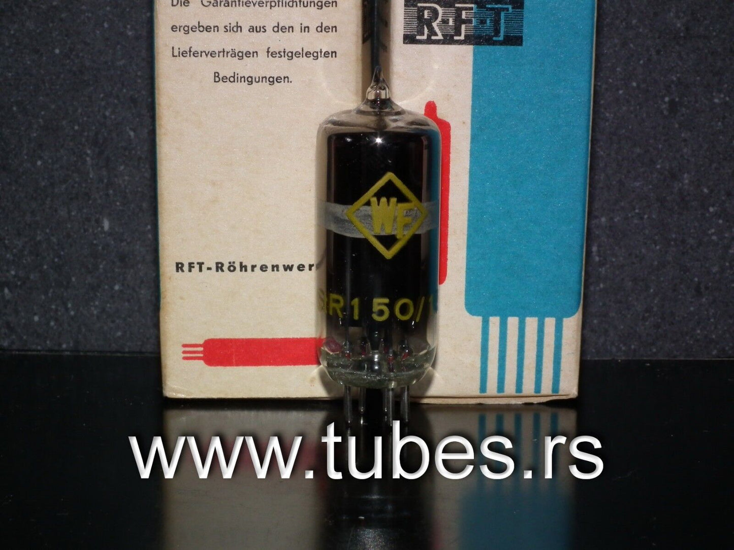 STR 150/15 RFT Germany NOS NIB 1967, Voltage regulator tube
