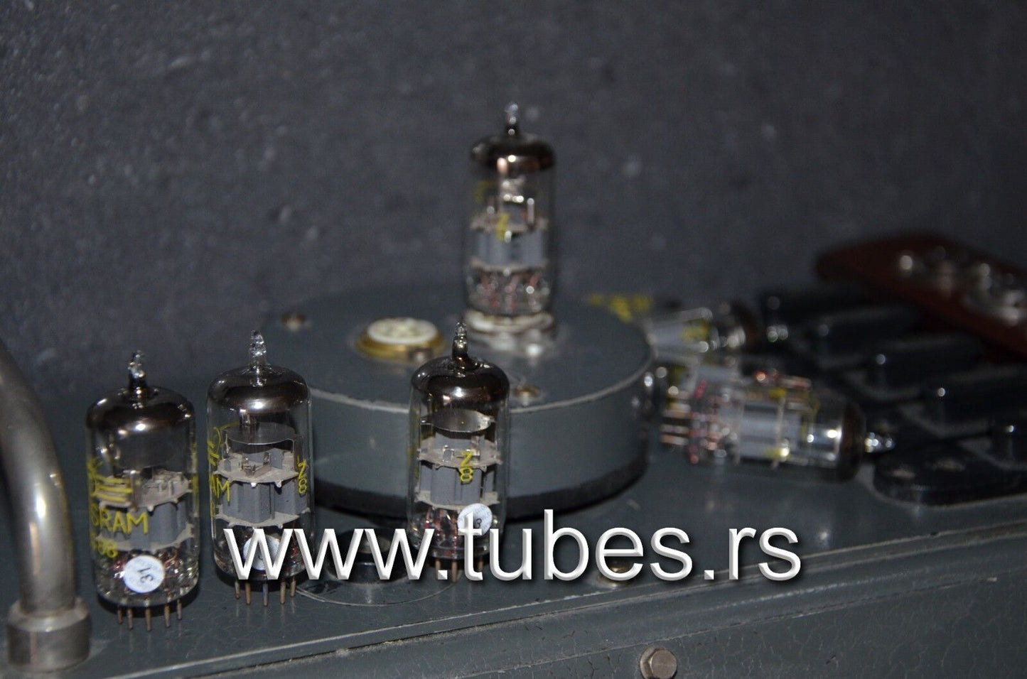 PCC88 7DJ8 Tungsram Hungary 1971 NOS Platinum Matched Quad ECC88 6DJ8 E88CC sub