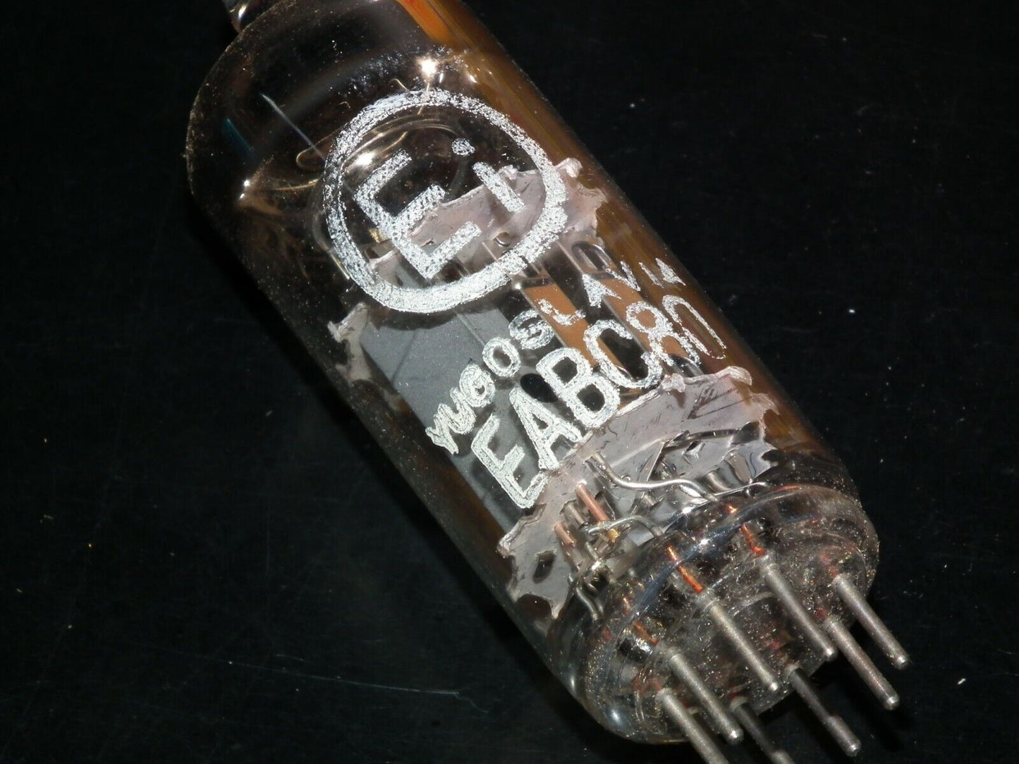EABC80 EI PHILIPS NOS NIB 6T8 6AK8 triple diode - triode European radios 60s 70s