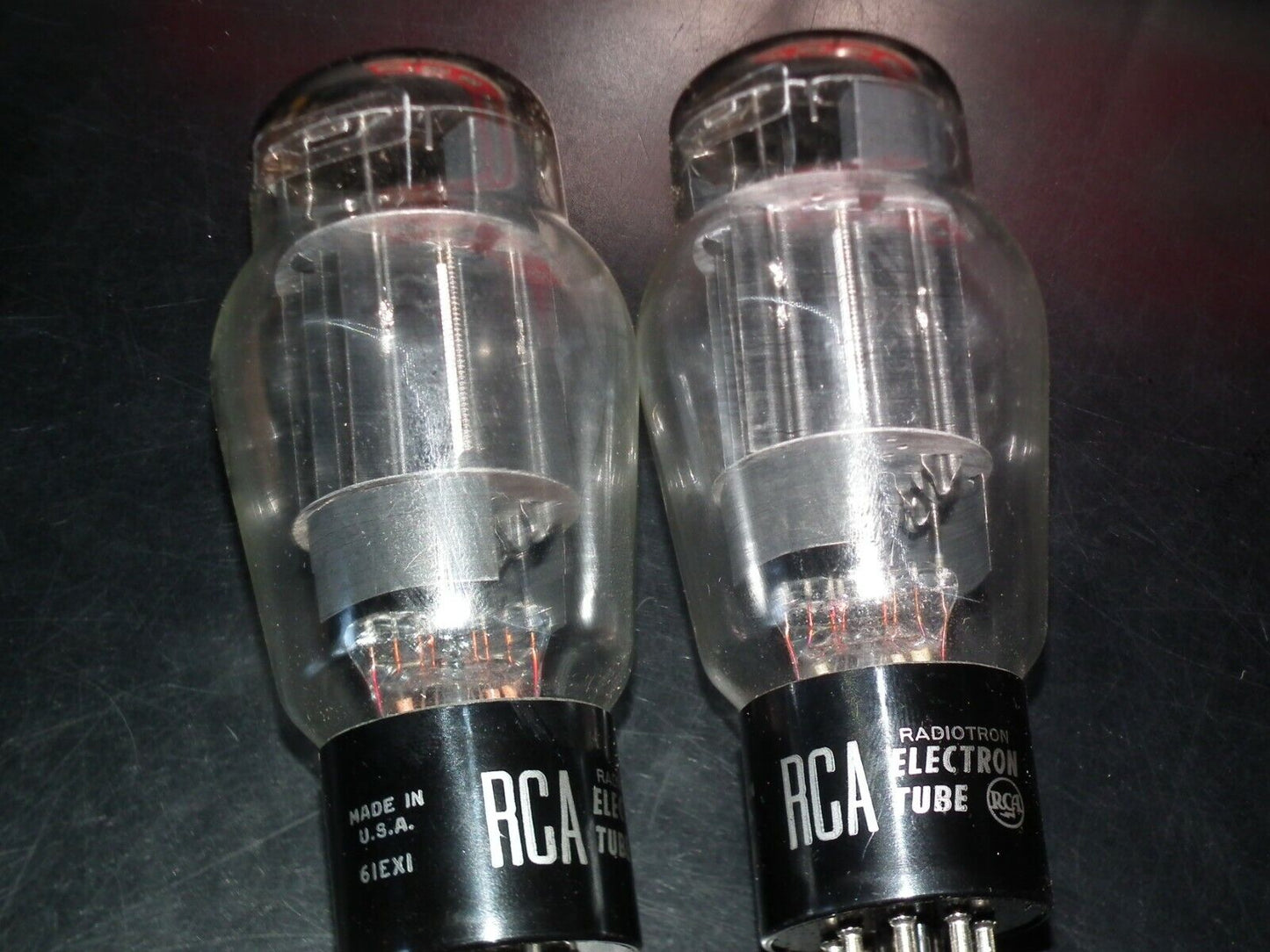 6AS7G RCA NOS NIB Platinum Matched Pair Coke Bottle The Same Codes 6080 ECC230