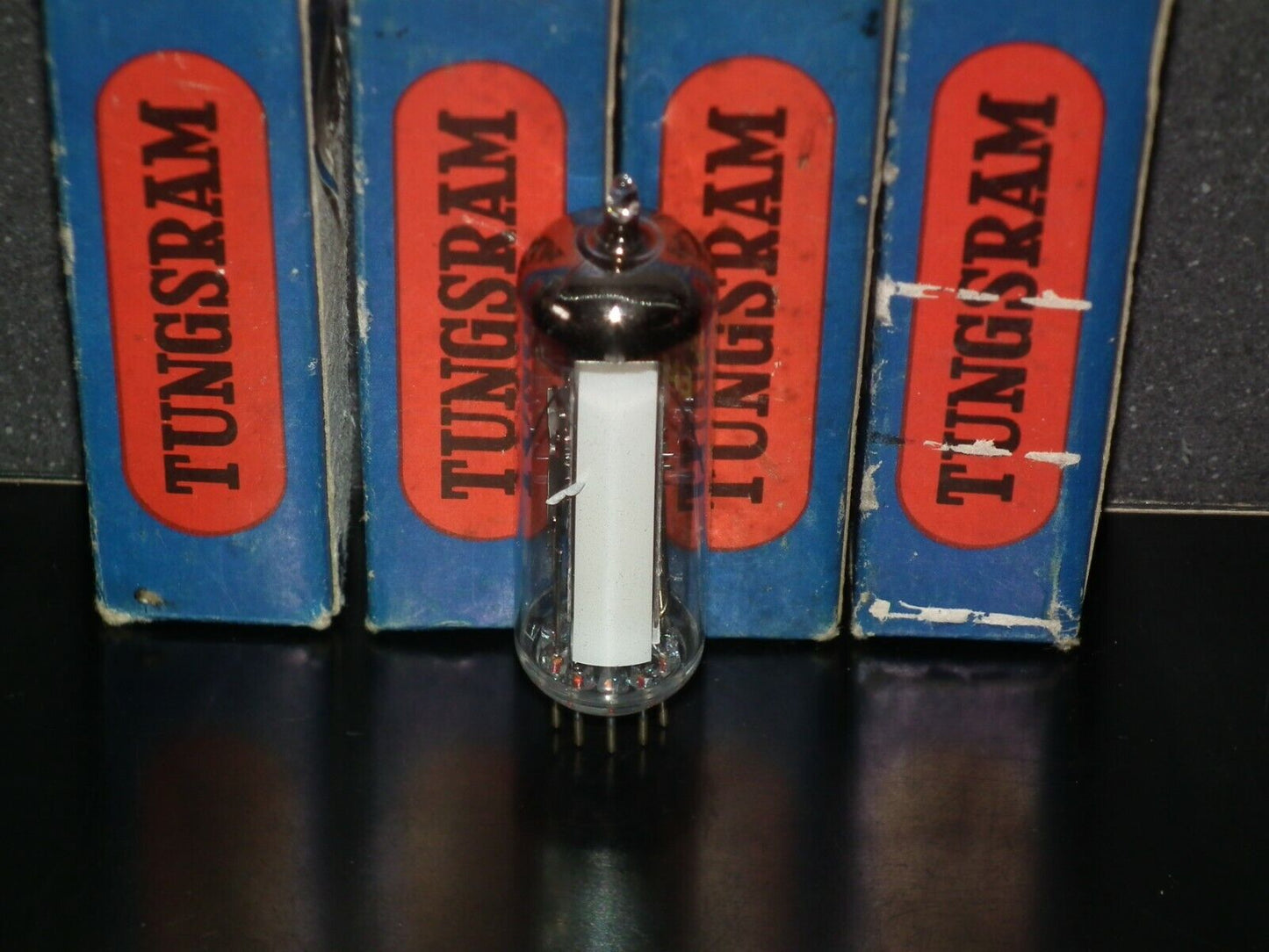 EM84 Tungsram Magic Eye - Tuning Eye NOS NIB 6FG6 NOS NIB Old Type Early 60s