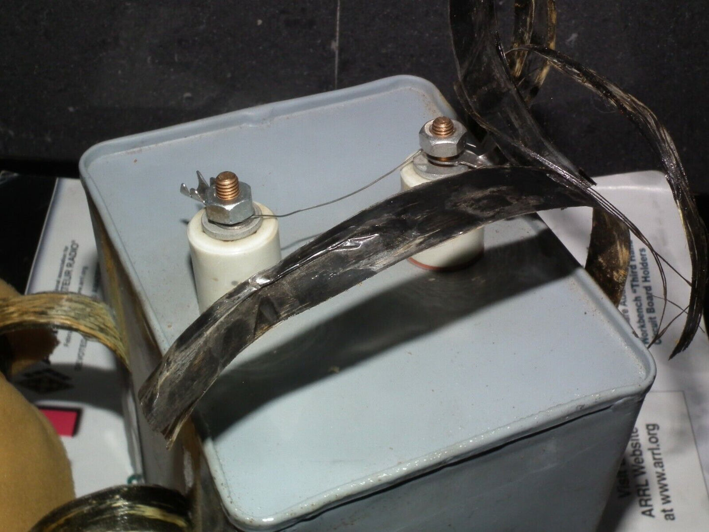 Genuine CSI PIO Capacitor 4mfd 3000V NOS One pcs (1 capacitor) 4u 3000V 3KV