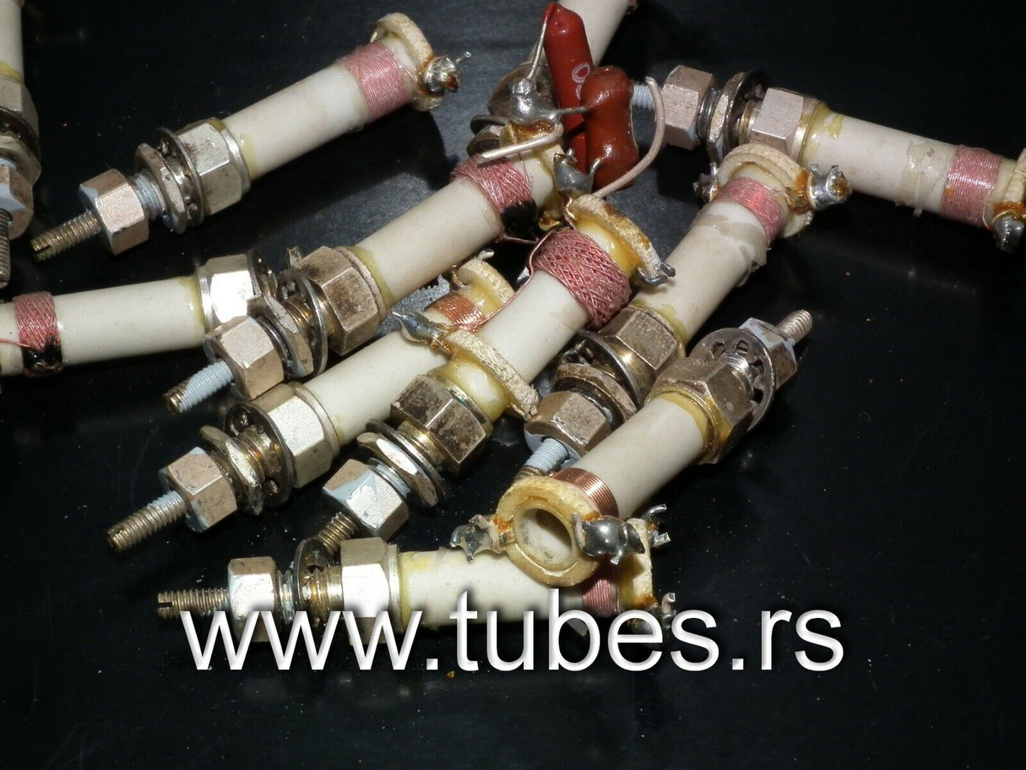 High Quality Ceramic Coils for Short Wave HF RX TX adjustable, with lock