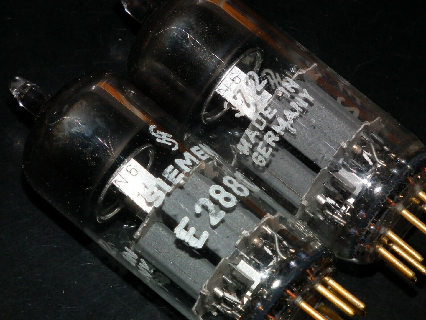 E288CC Siemens 8223 Platinum Matched Pair NOS NIB Munich Tube Plant