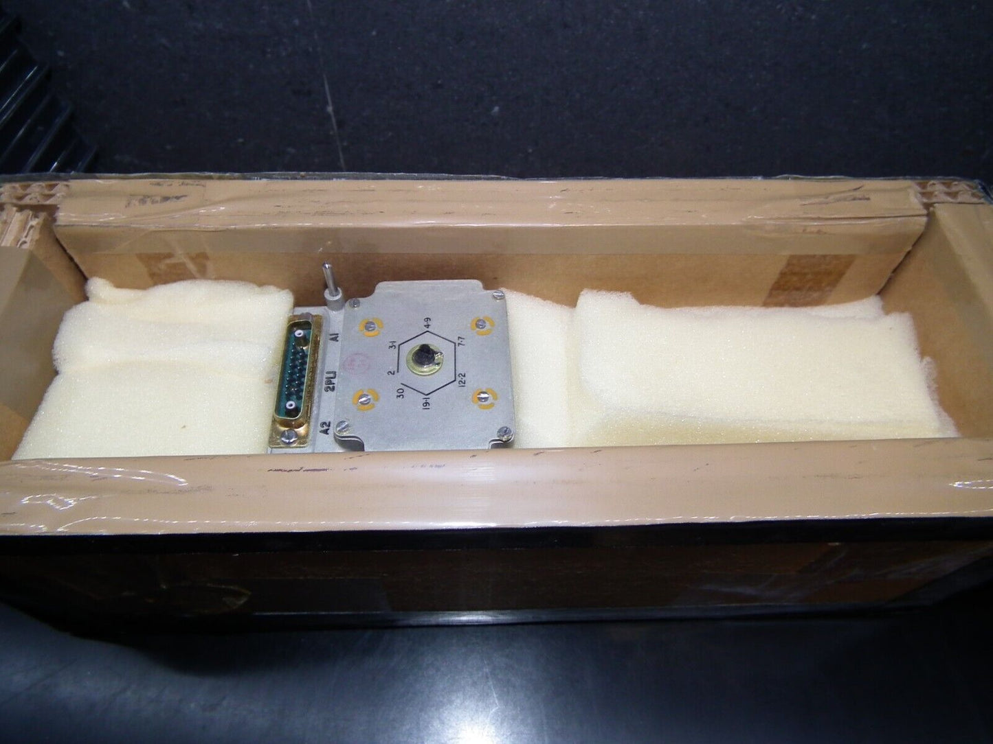 CLANSMAN PRC-320 PRC320 RT-320 - REAR ASSEMBLY PANEL - NOS - New Old Stock