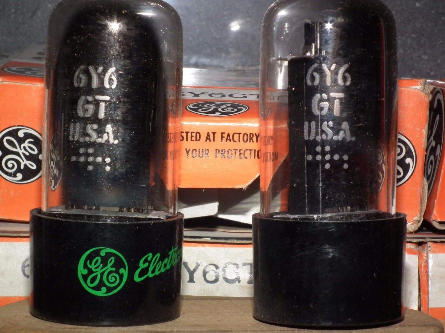 6Y6GT General Electric GE NOS NIB tube audio pentode Made in USA