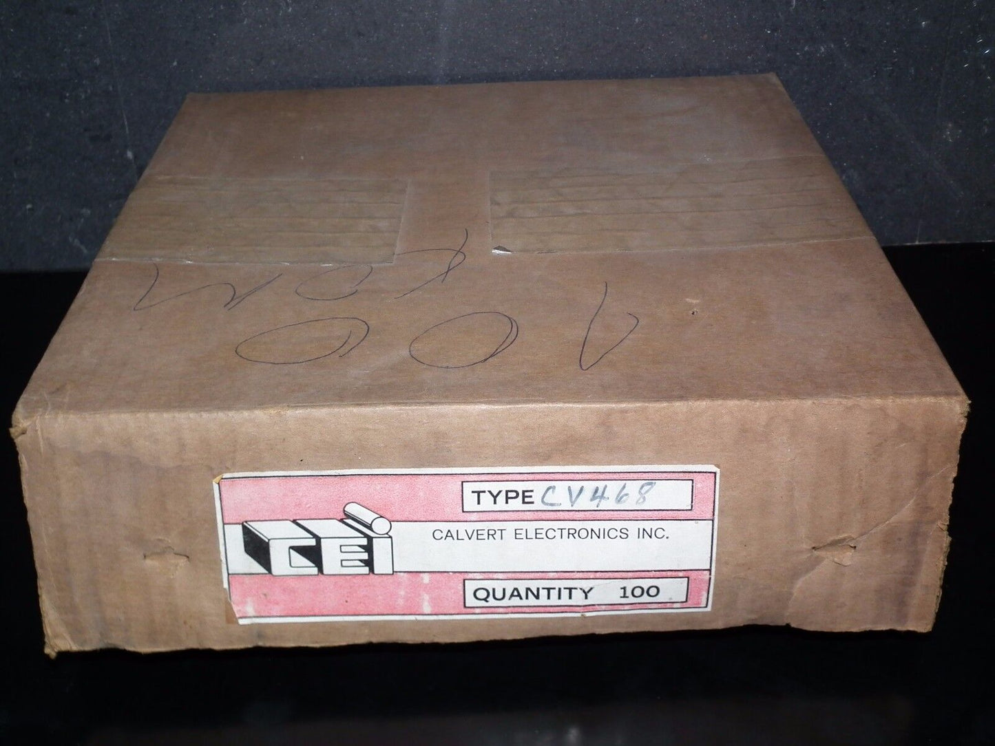 NOS NIB EC70 CEI CV468 SUB Miniature triode