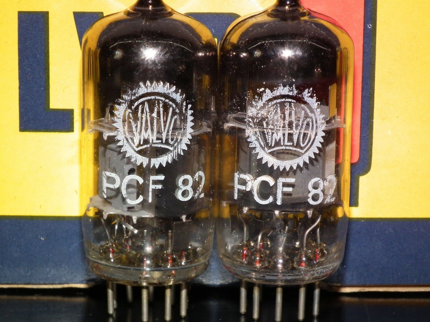 One PCF82 Valvo tube NOS NIB 9U8 9U8A 9EA8