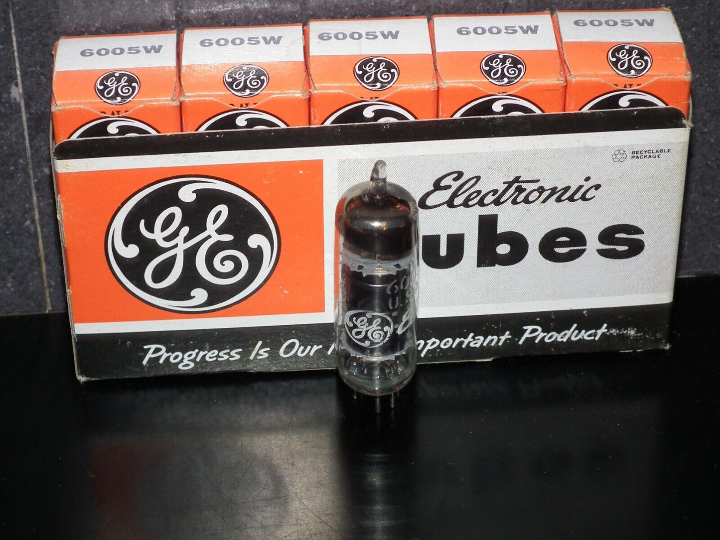6005W General Electric EL90 6AQ5 NOS NIB Tested 100%
