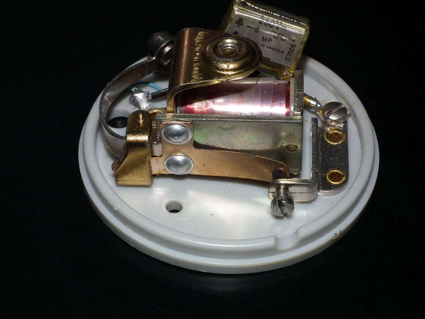 Vintage Telephone Bell Ringer LM Ericsson KLD1301 3VDC 6VAC Made in Sweden