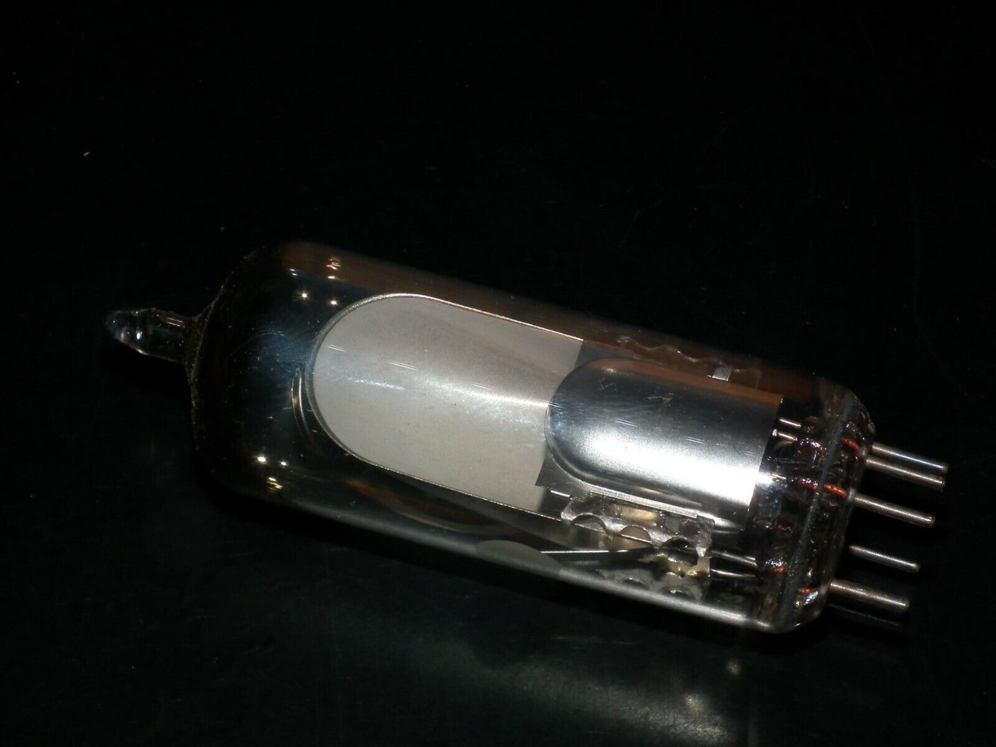 EM80 Philips EI Yugoslavia tuning eye tube Indicator NOS NIB O Getter late 60s