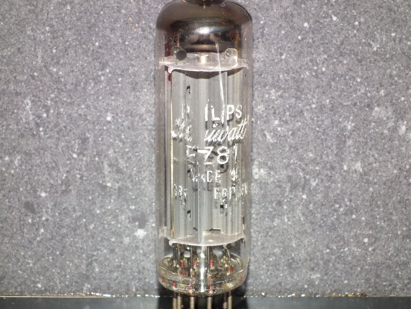 EZ81 Mullard 6CA4 NOS NIB Rebranded Philips Miniwatt Blackburn UK