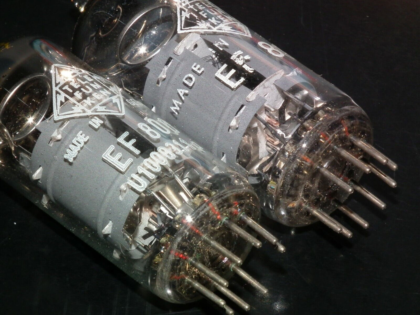 EF800 Telefunken NOS NIB Low Noise Diamond Bottom MIKTEK CV4 MK9 microphone
