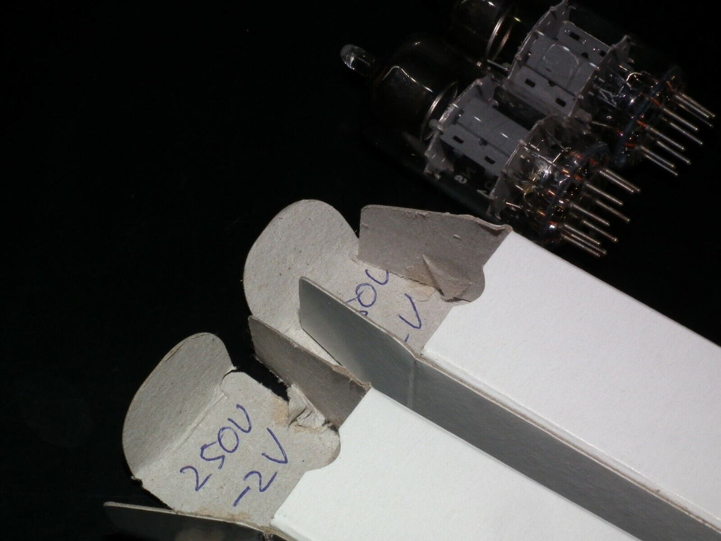 ECC81 12AT7 Siemens&Halske (Used, matched pair) Munich tube plant