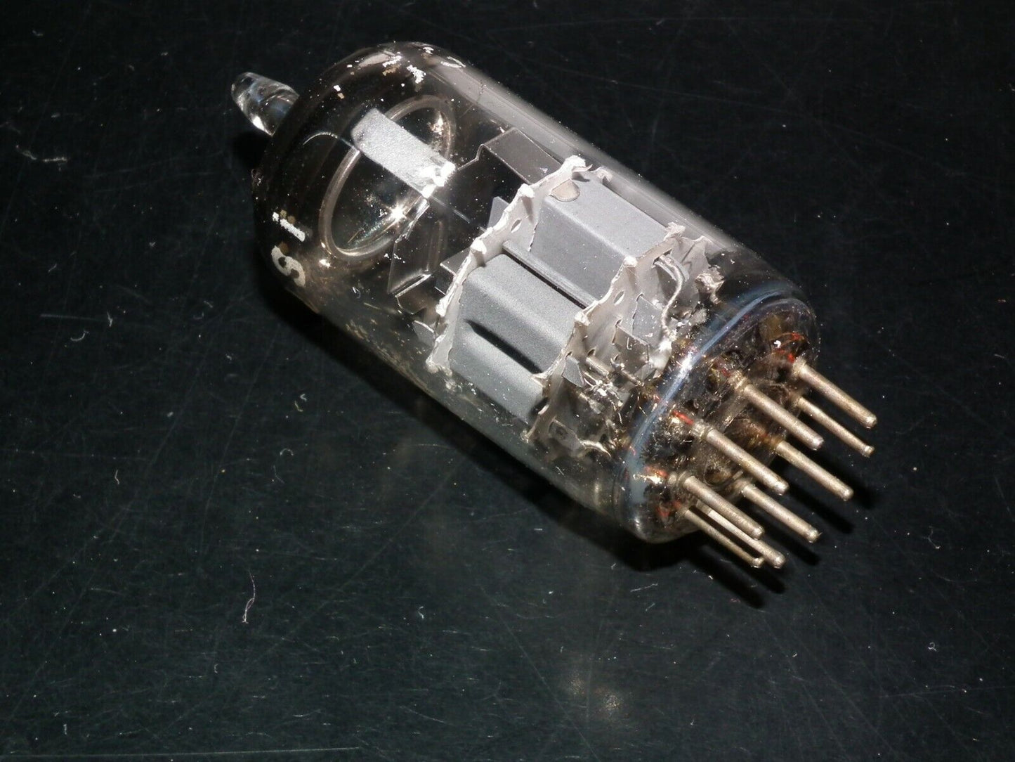 PCC88 Philips 7DJ8 GRAY SHIELD DUAL STAGE GETTER Used NOS tested 110%