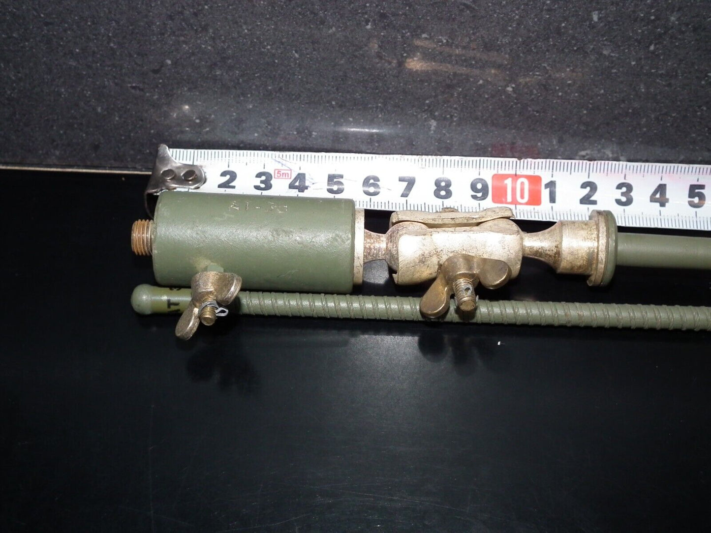 NOS Military Whip Collapsible HF VHF Antenna AT-3a/1 2 elements 2.62ft 0.8m 80cm