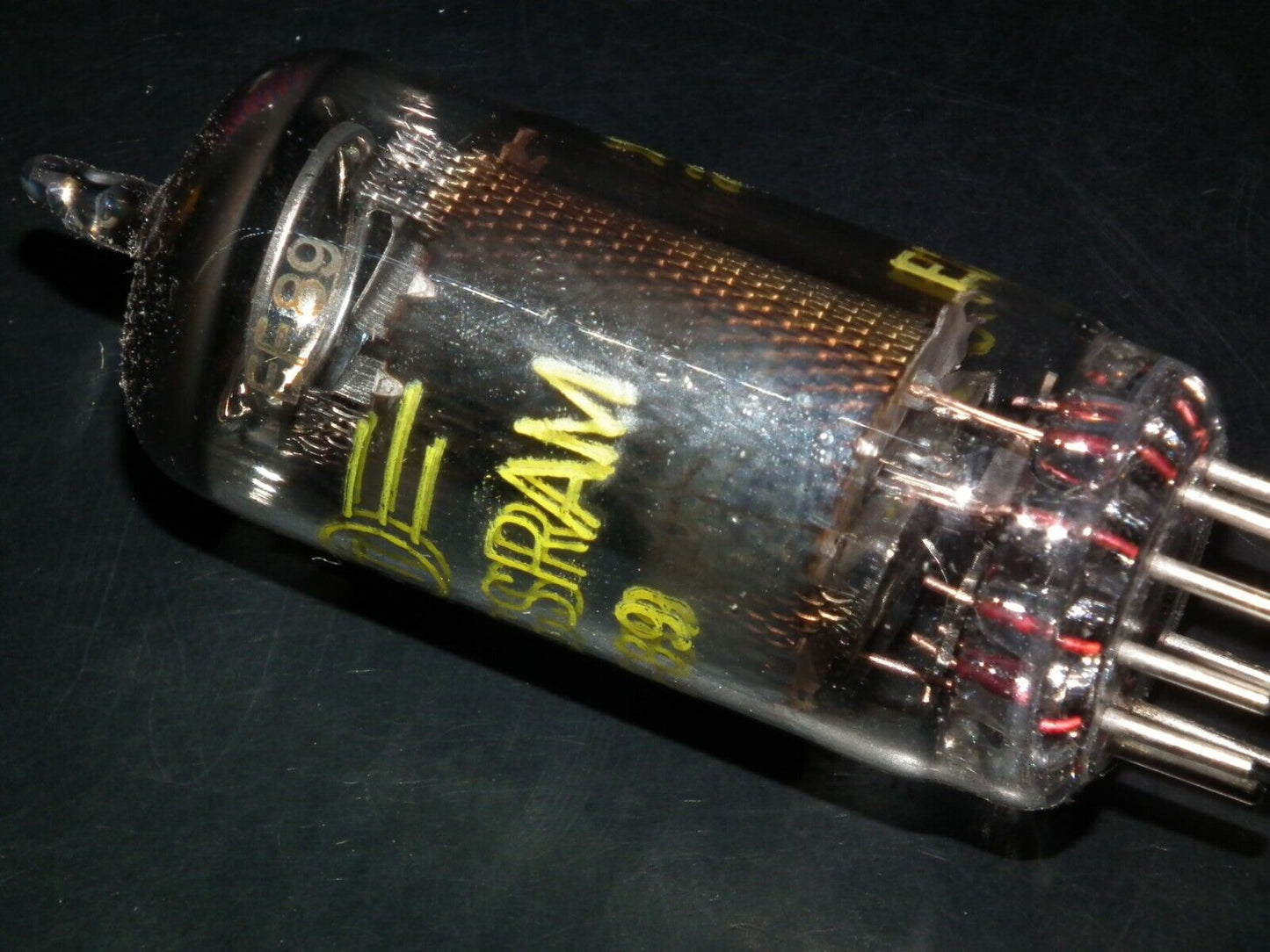 EF89 Tungsram 6DA6 Radio Receiver Tube NOS NIB Old Europe tube radio from 60s