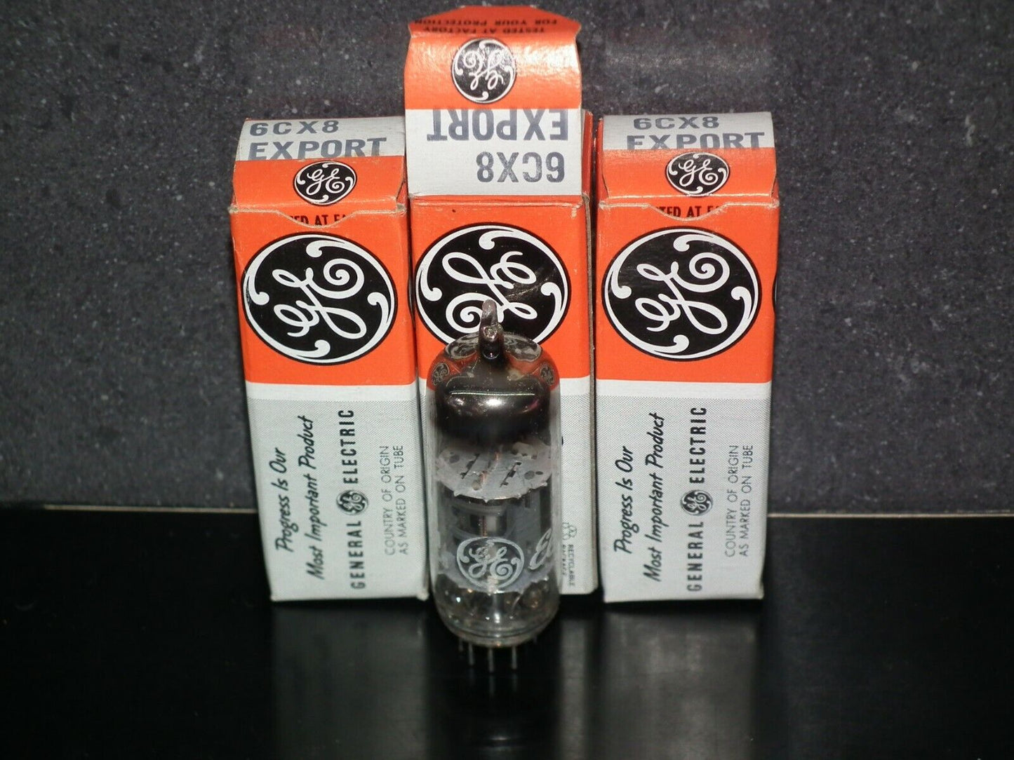 6CX8 GE NOS NIB vacuum tube pentode