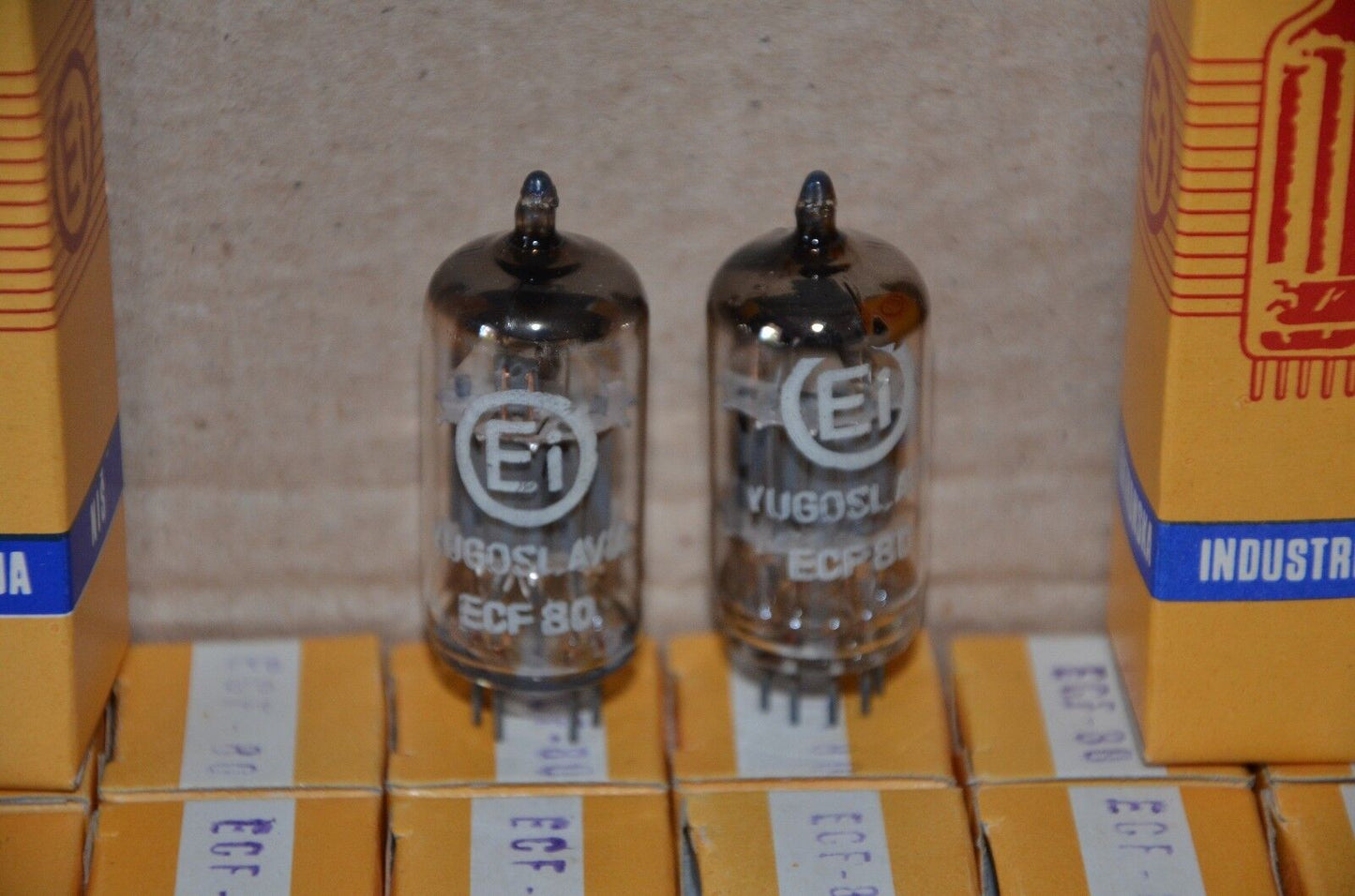 ECF80 6BL8 EI Yugoslavia - NOS NIB (Philips construction)