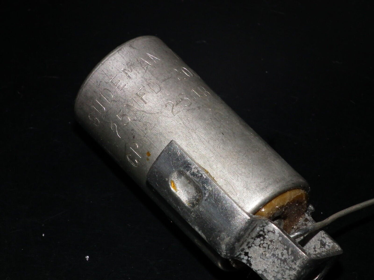 Two Vintage NOS GUDEMAN PIO Capacitors 0.25uF 200V 250nF NOS Paper In Oil