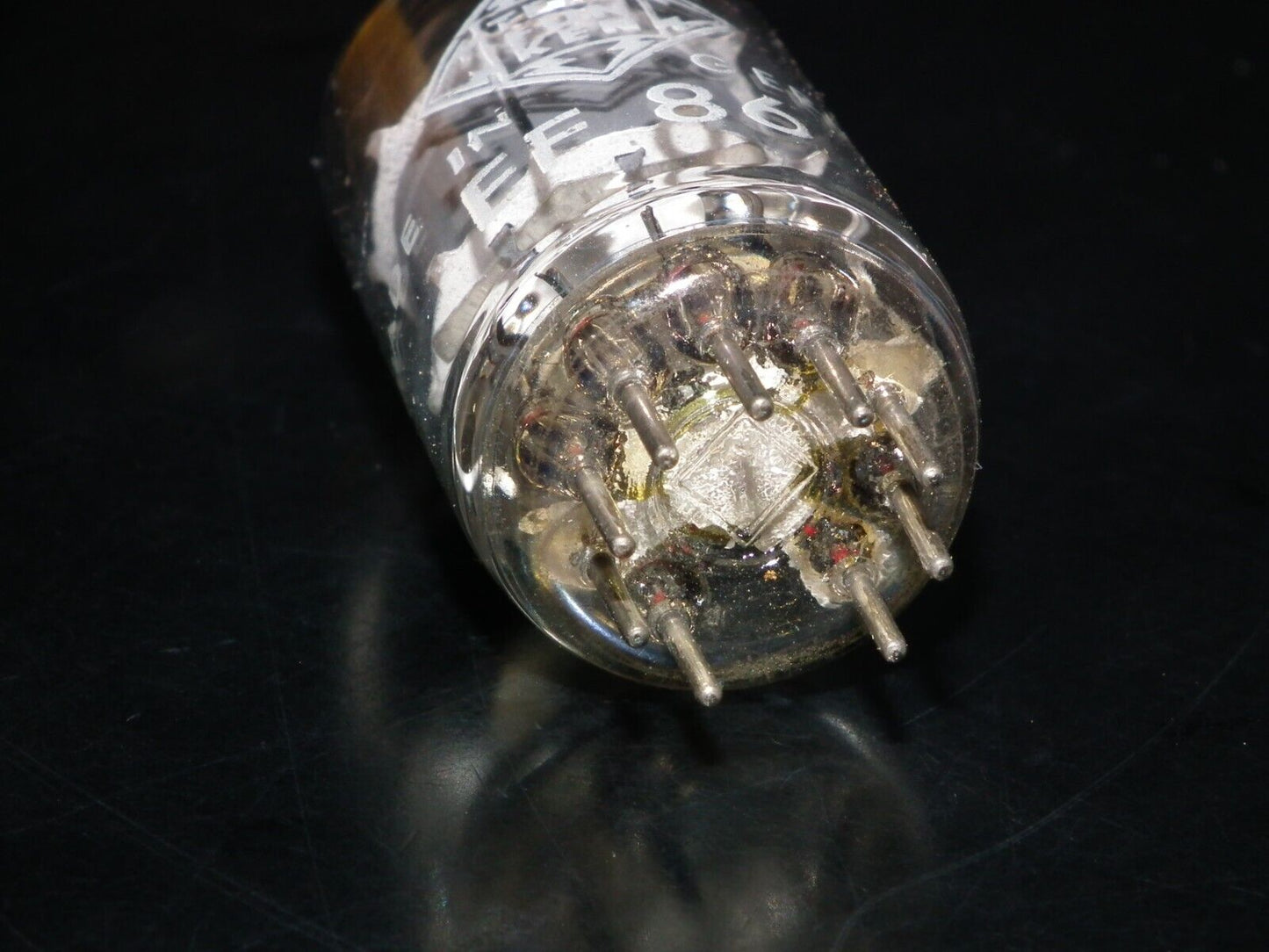 One (1 pcs) EF86 Telefunken 6267 NOS NIB Tested 100% Low Noise No Microphonics
