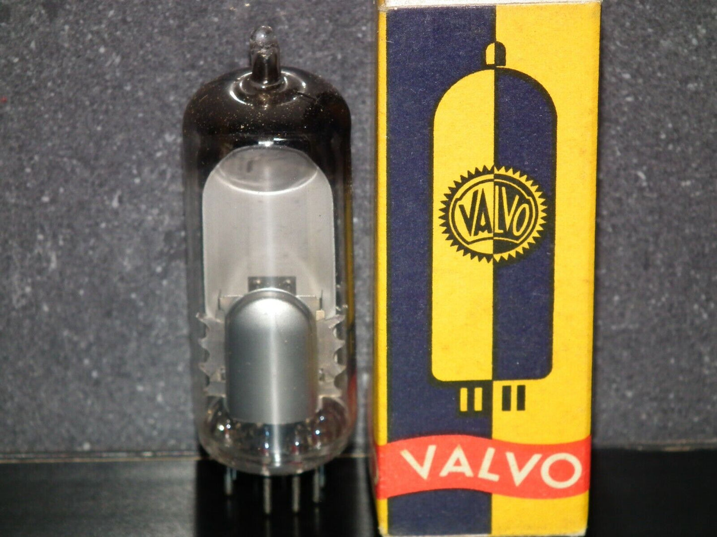 UM80 Valvo Tuning eye tube NOS NIB RARE Square Getter