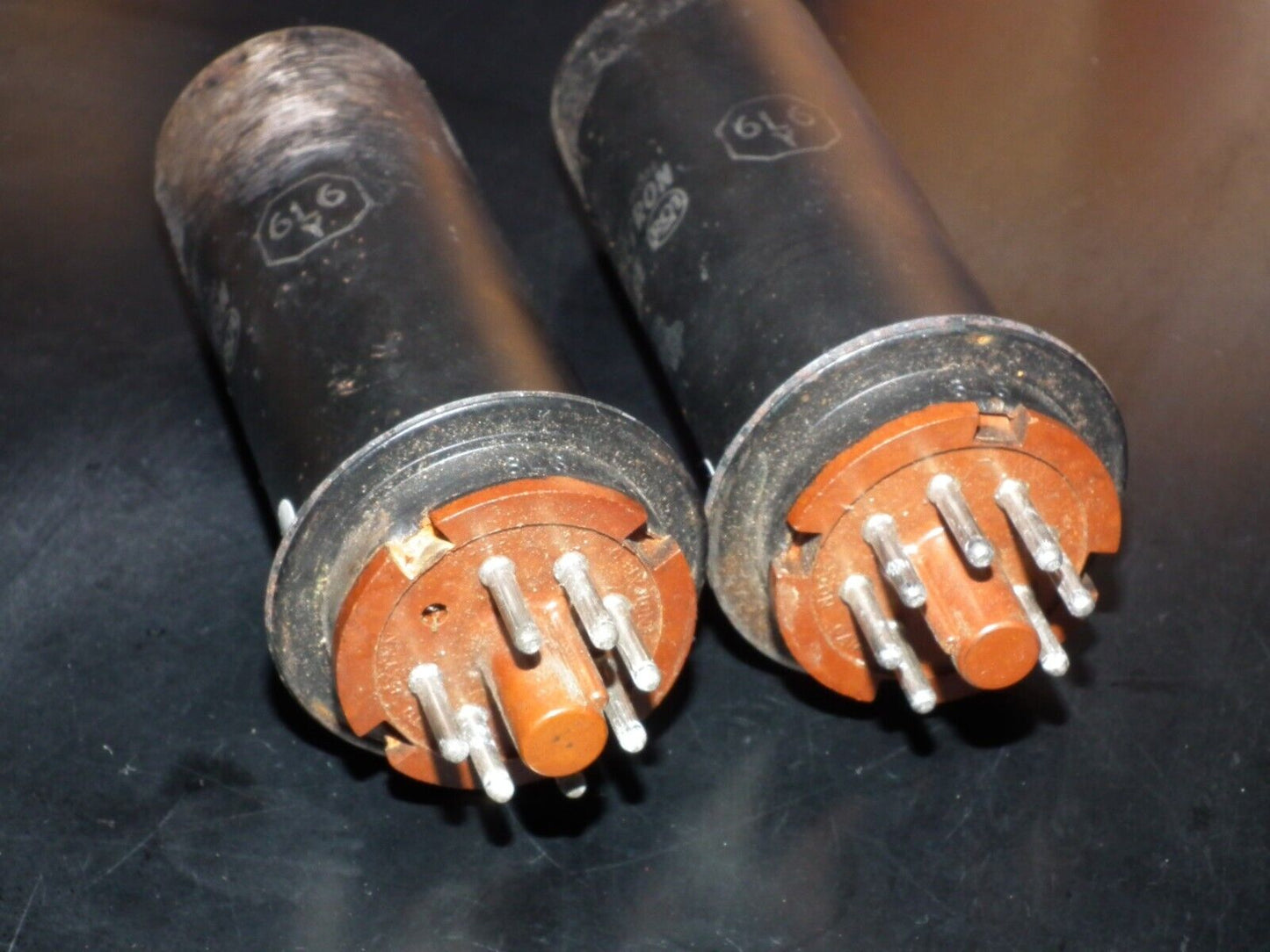 6L6Y RCA Platinum Matched Pair Used tested NOS