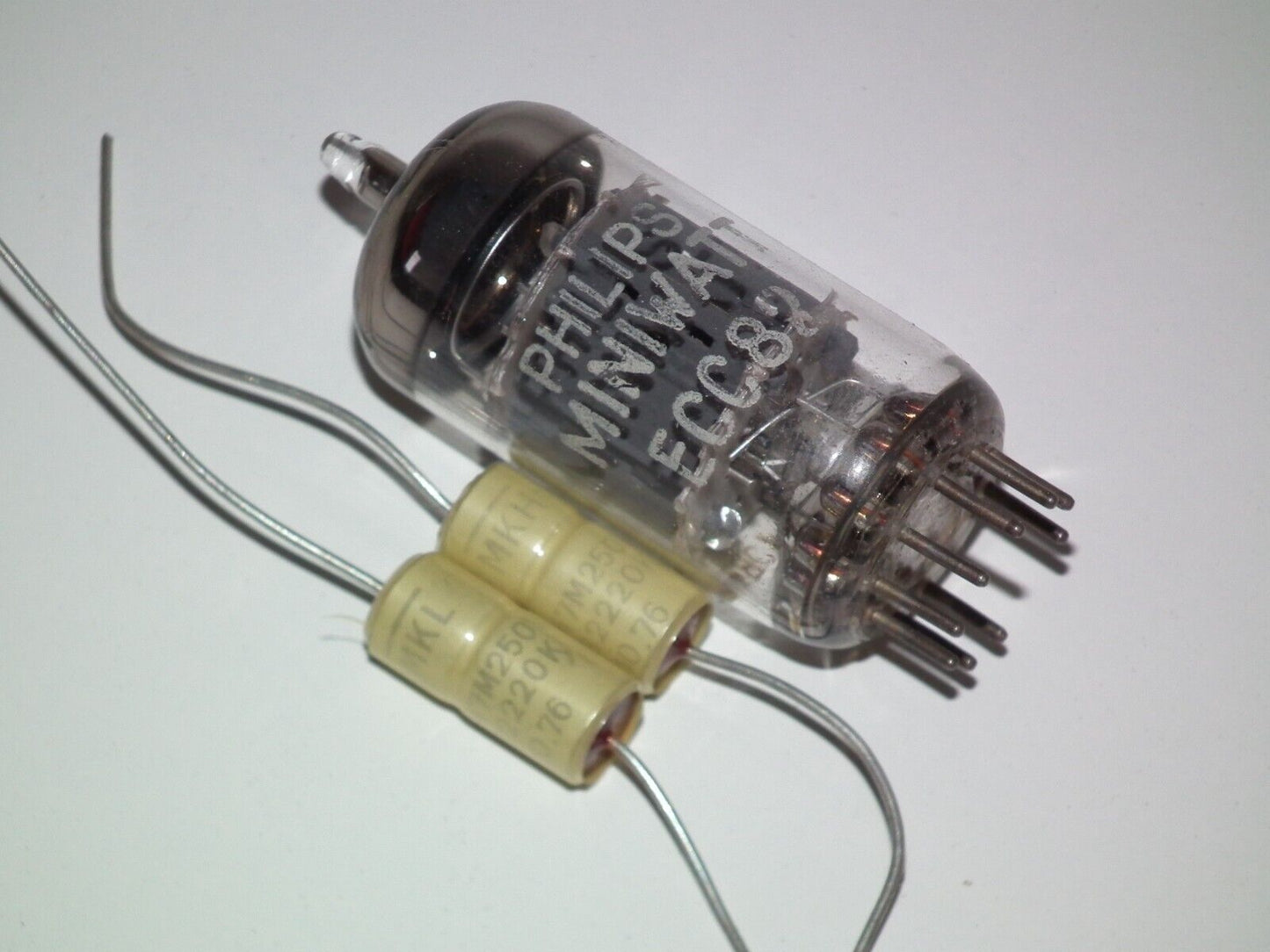 Two (2 pcs) Vintage NOS Capacitors Siemens MKL 0.047u 250V Klangfilm Audio 47nF