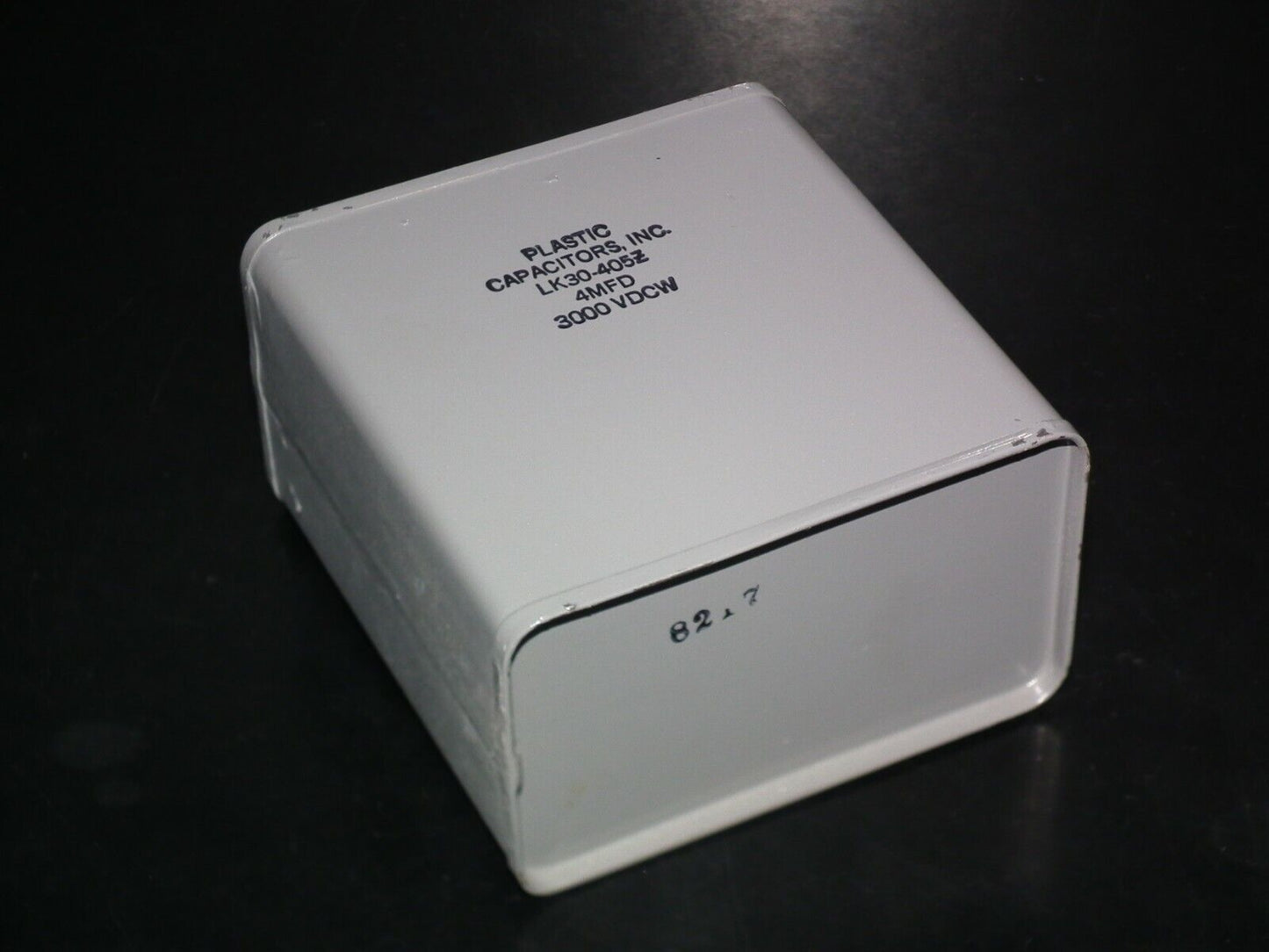 Genuine Plastic PIO Capacitor 4mfd 3000V NOS One pcs (1 capacitor) 4u 3000 VDCW