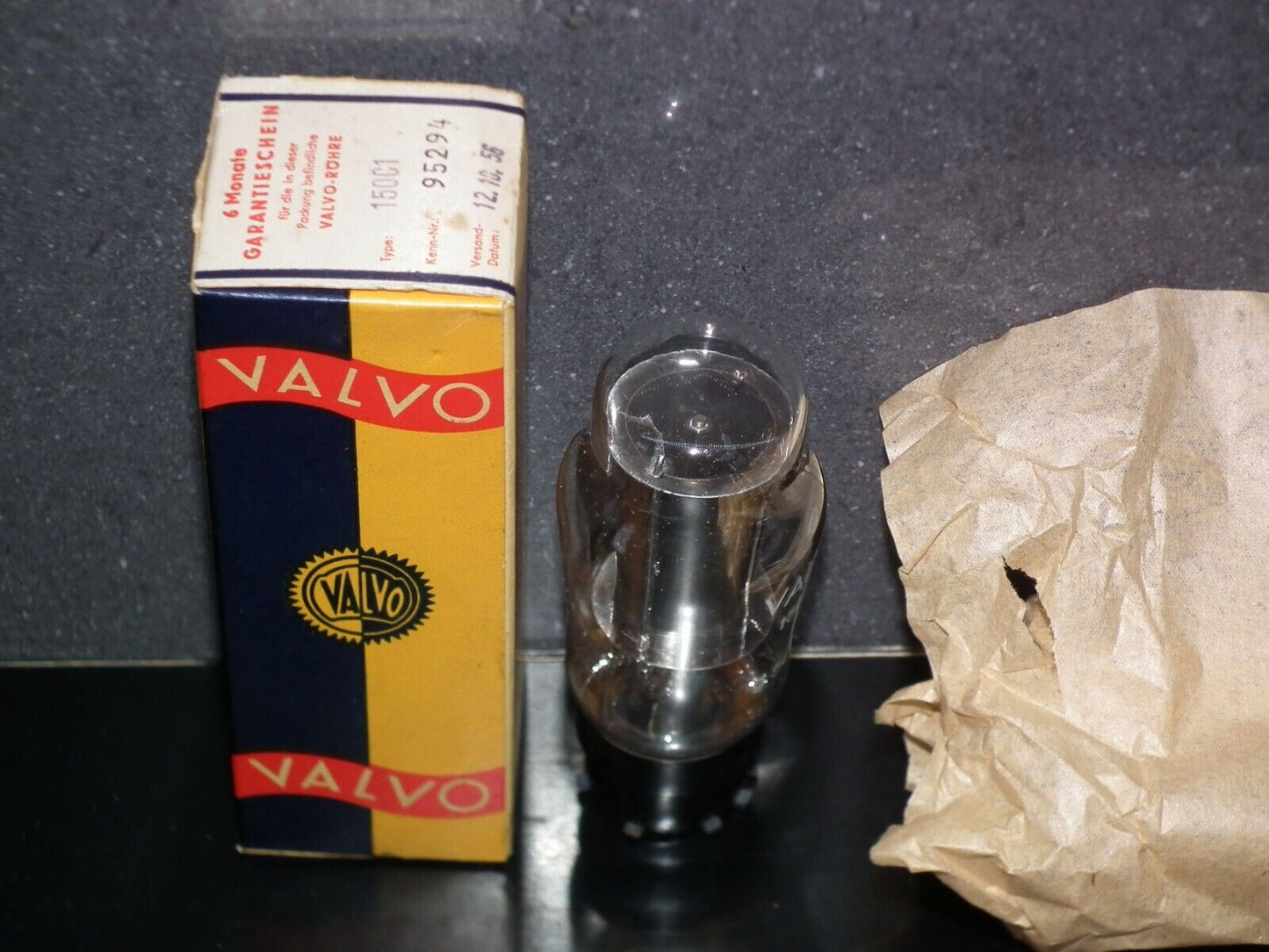 150C1 Valvo NOS NIB RARE 1956