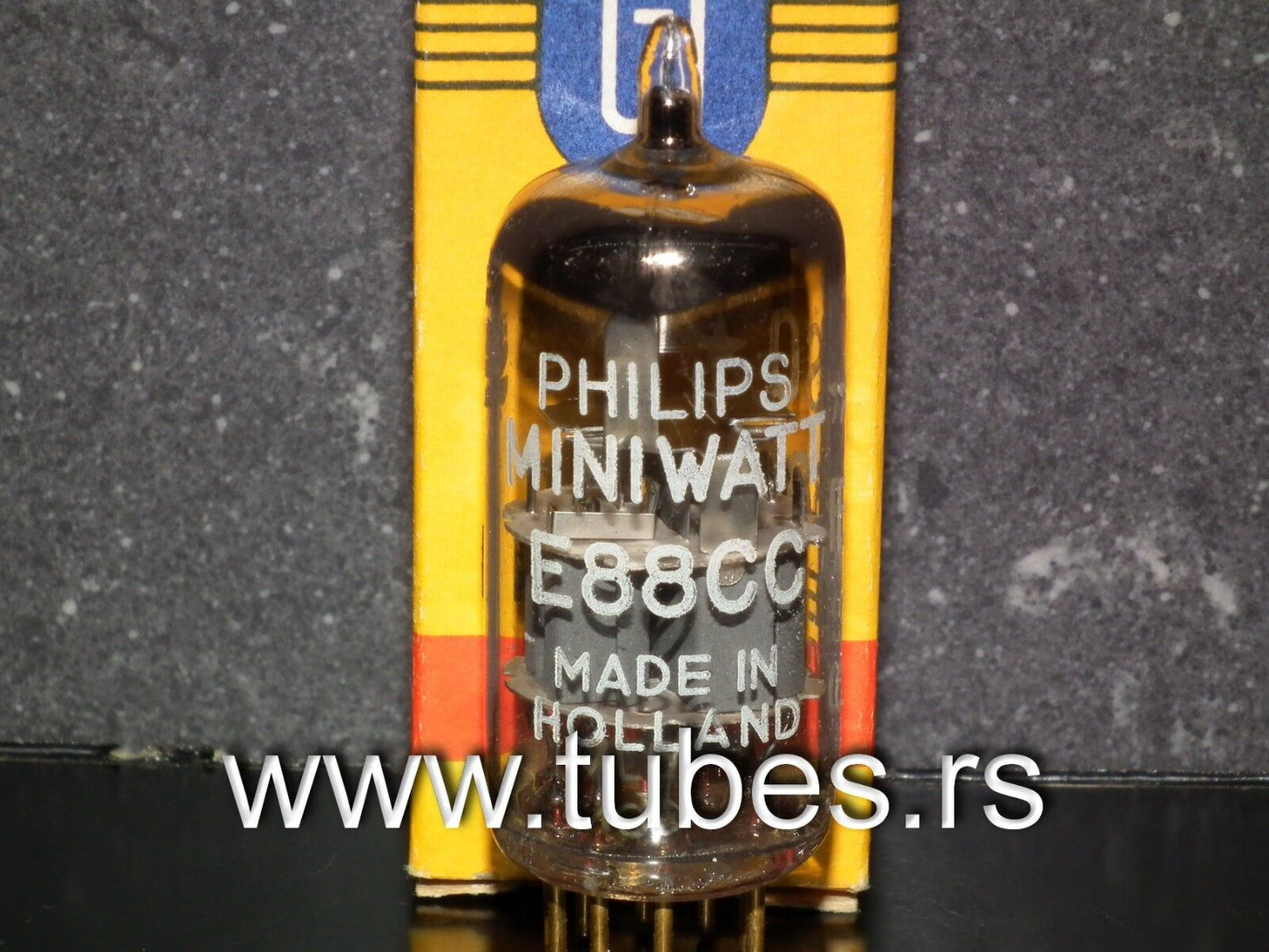 Philips E88CC 6922 (Rare Curved D Getter) NOS NIB