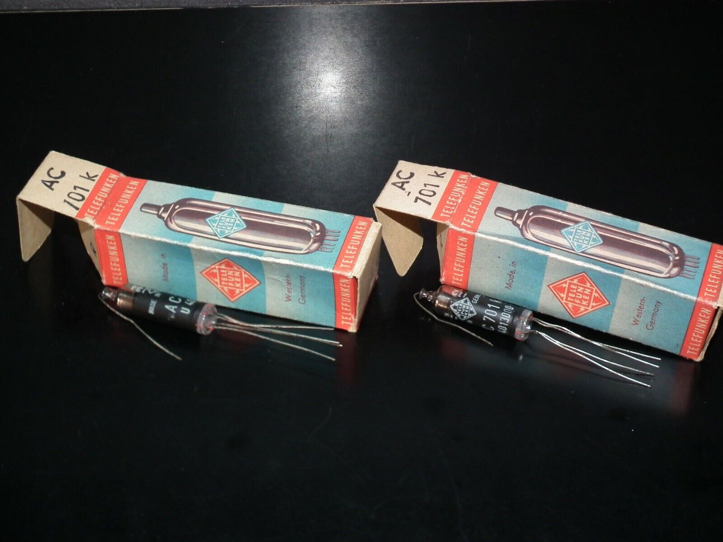 AC701K Telefunken NOS NIB Microphone Triode RARE K Version RED DOT for Neumann