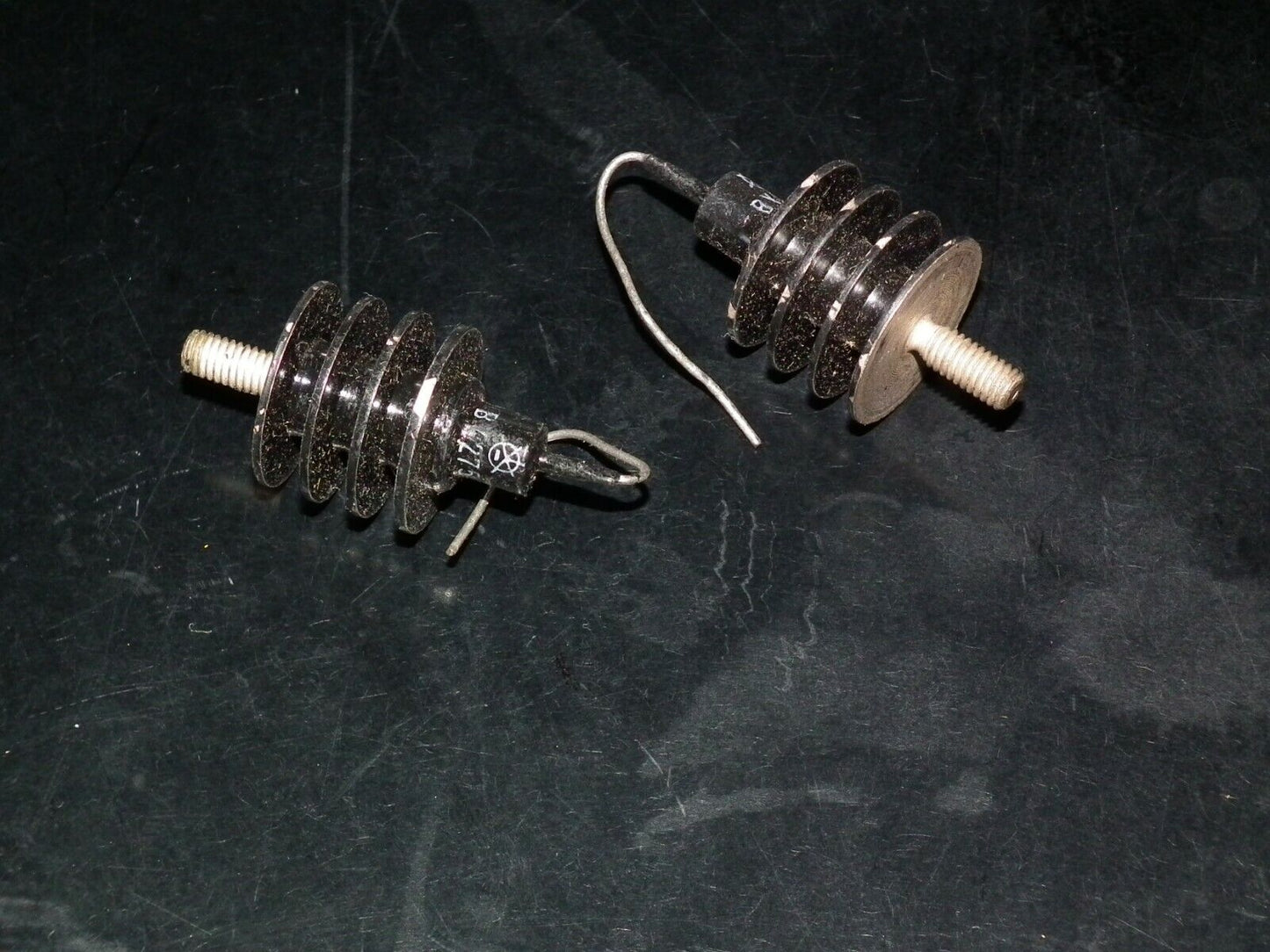 TWO (2 pcs) BY275 diodes Made in Yugoslavia by Iskra in 60s