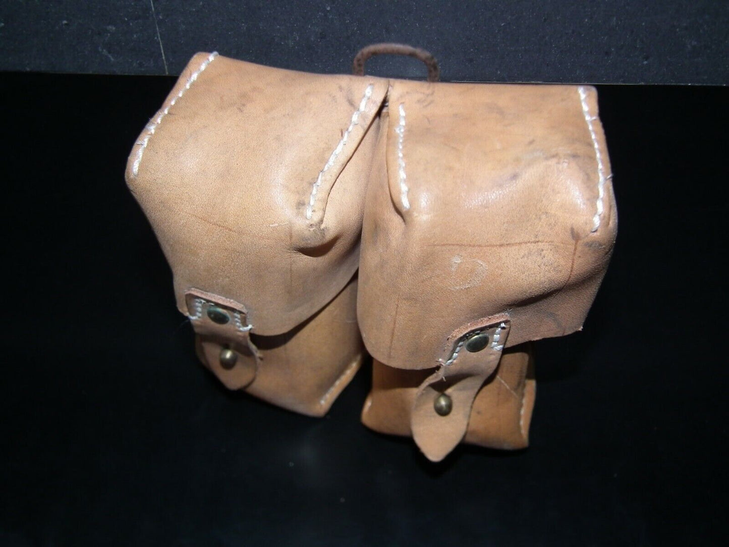 LEATHER SKS AMMO POUCH Military JNA Army Yugoslavia Belt Bag costume Star Wars