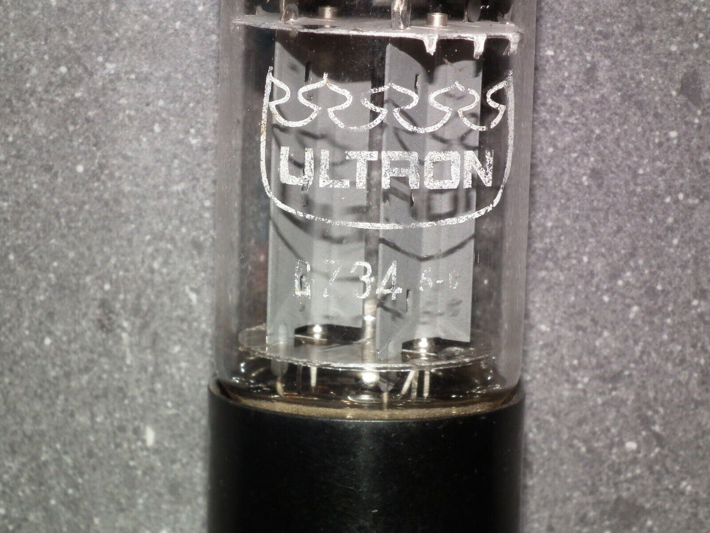 GZ34 Tungsram rebranded Ultron 5AR4 rectifier, O Getter, tested NOS