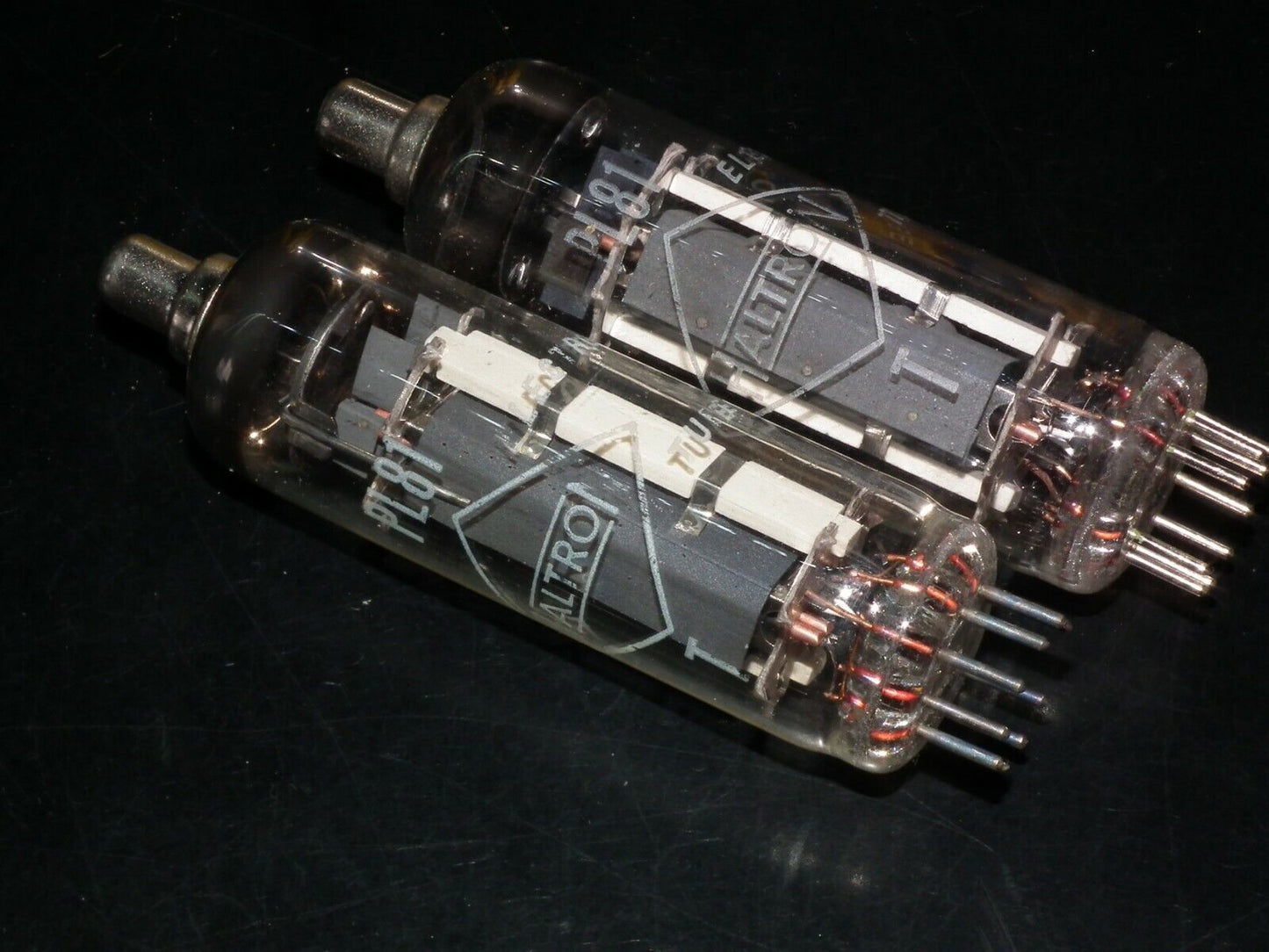Platinum matched pair PL81 21A6 Haltron NOS tube pentode N152