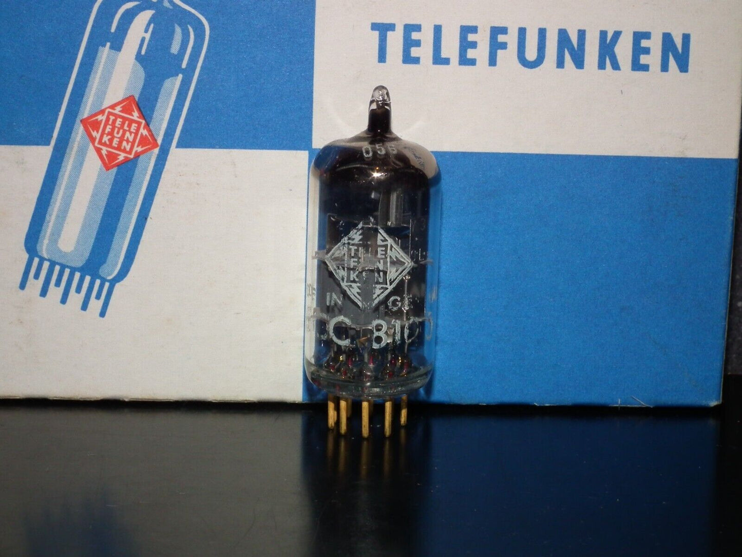 ECC8100 Telefunken NOS NIB Gold Pins Made by Siemens Munich West Germany