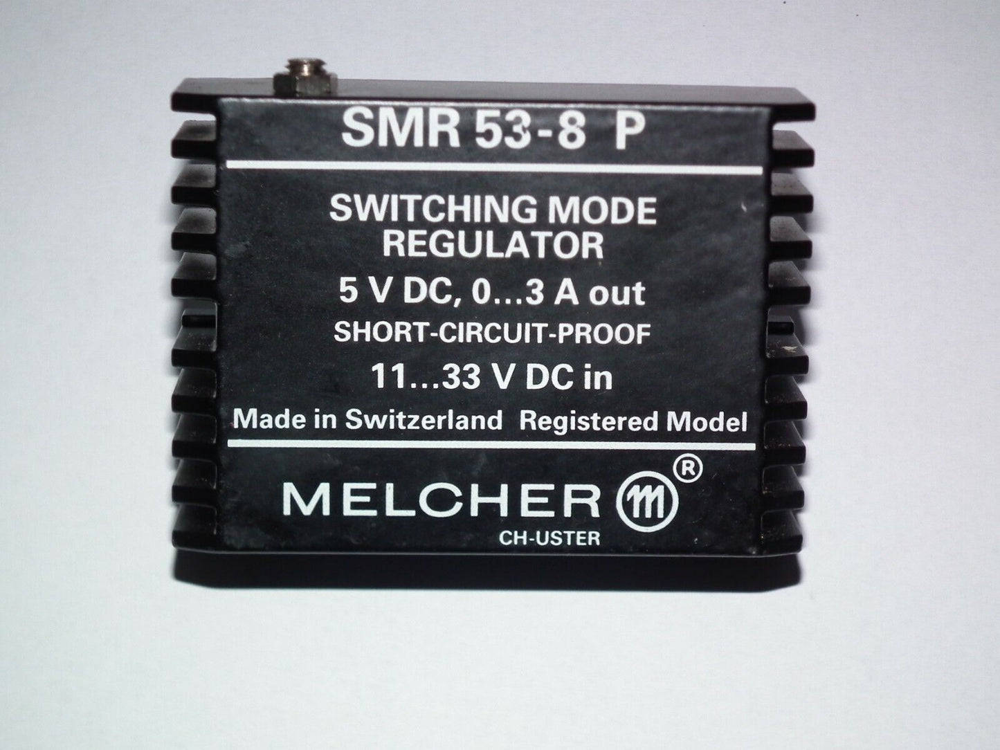 MELCHER 5V 3A Switching Mode Regulator 11-33VDC In Made in SWISS Heater Filament