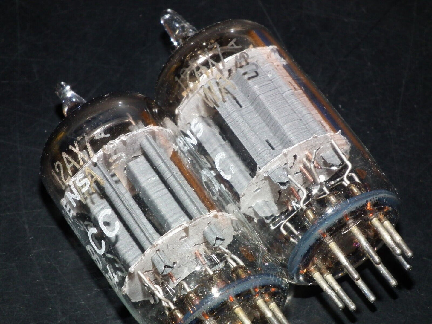 Platinum Matched Pair E83CC Siemens 6057 12AX7WA NOS NIB Strong Balanced