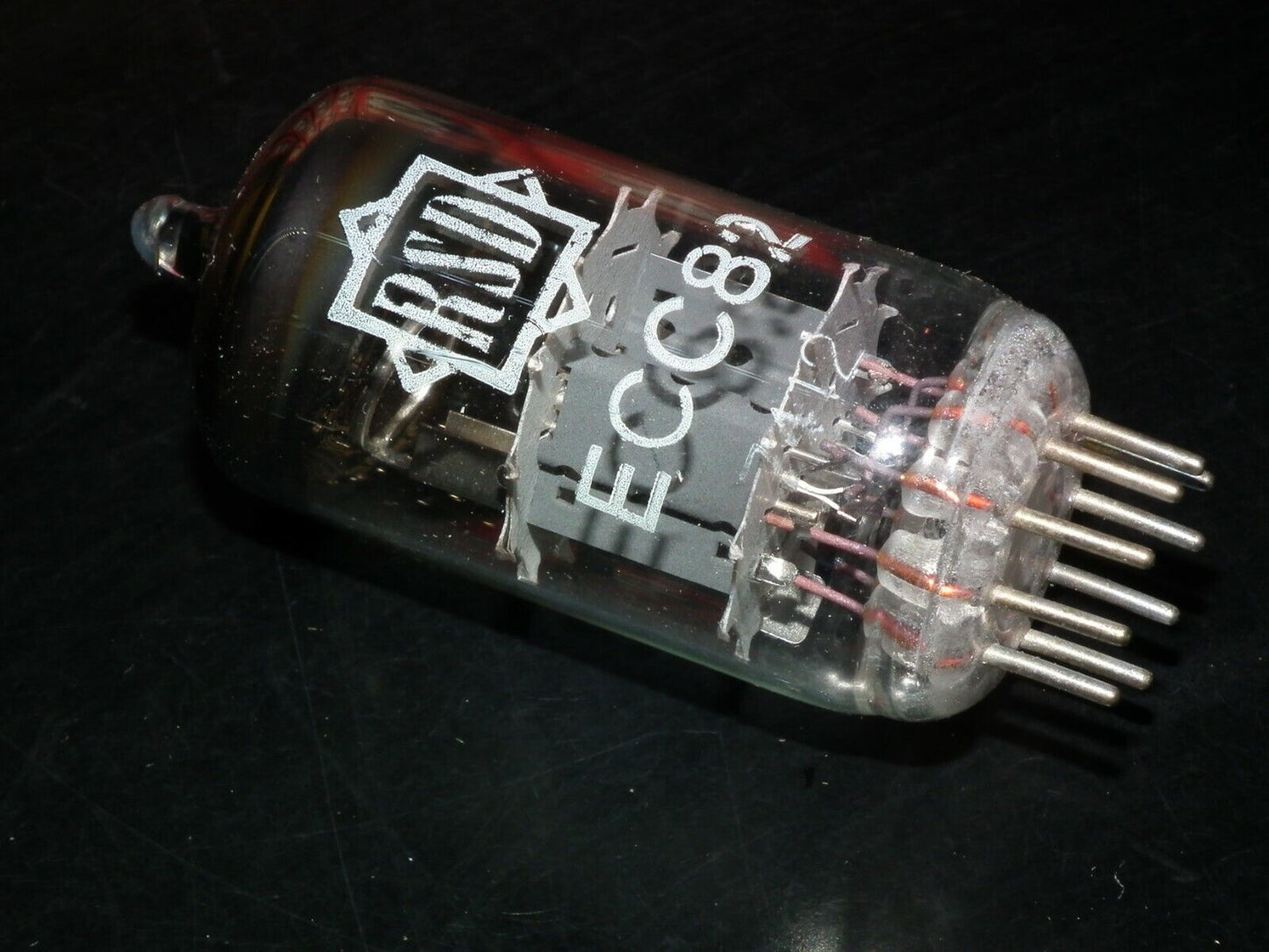 ECC82 12AU7 RFT rebranded RSD, NOS NIB balanced sections, made in 1974
