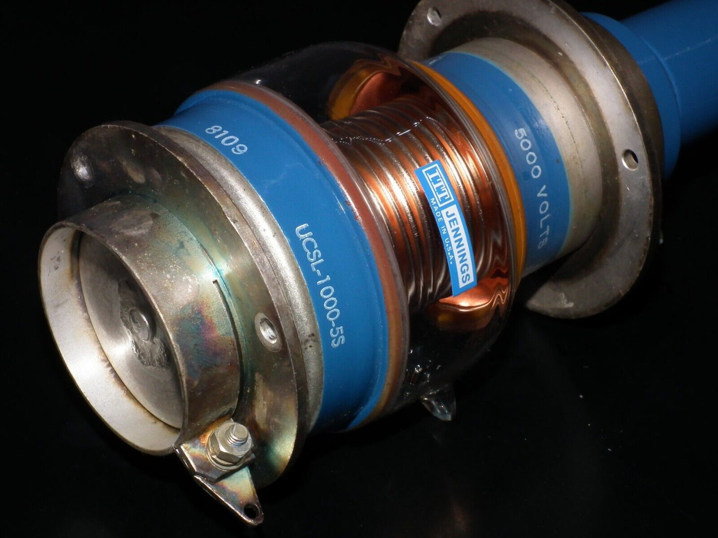 Jennings Variable Capacitor UCSL1000-5S Mounting Flanges (Front + Back)