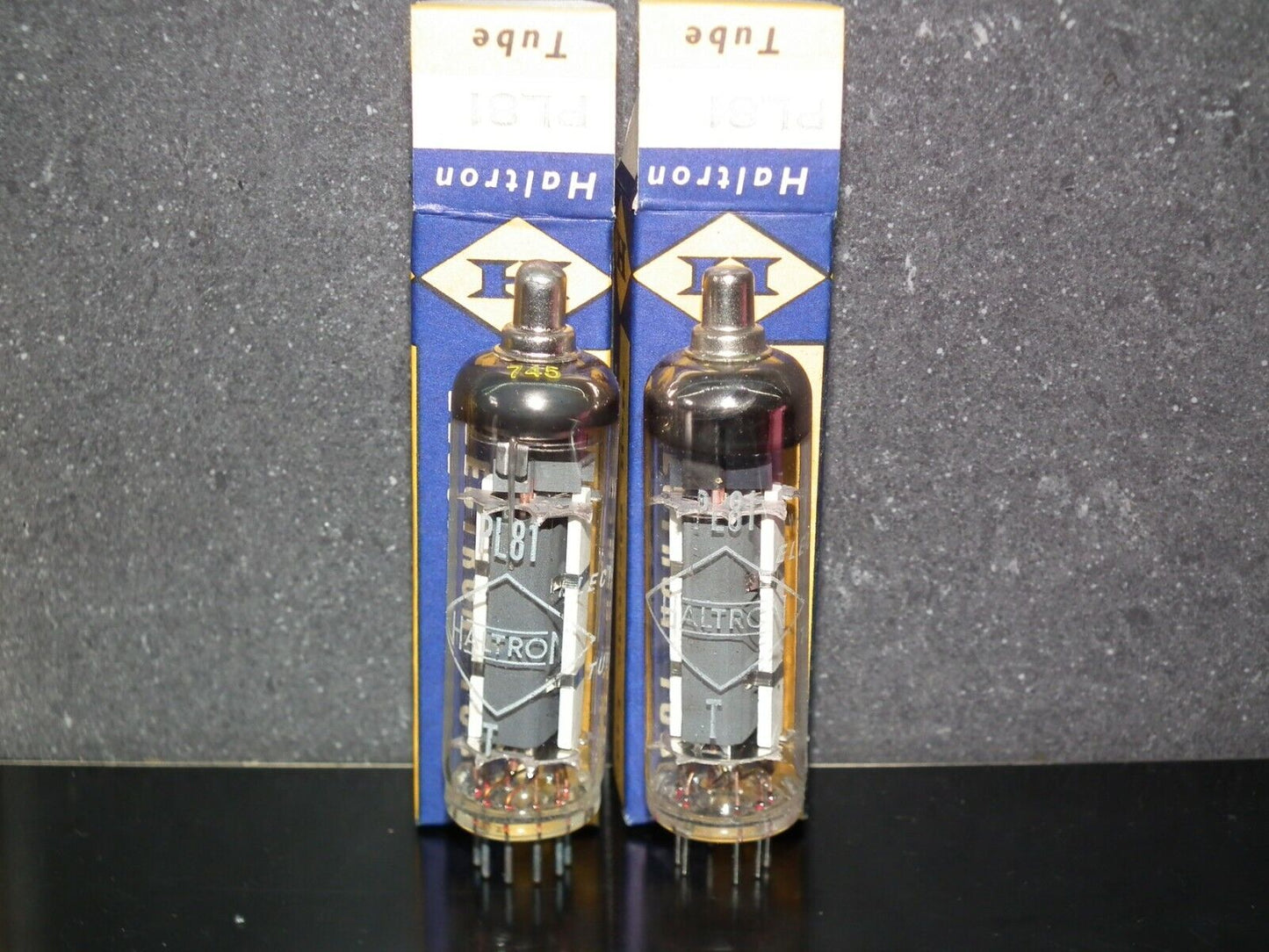 Platinum matched pair PL81 21A6 Haltron NOS tube pentode N152