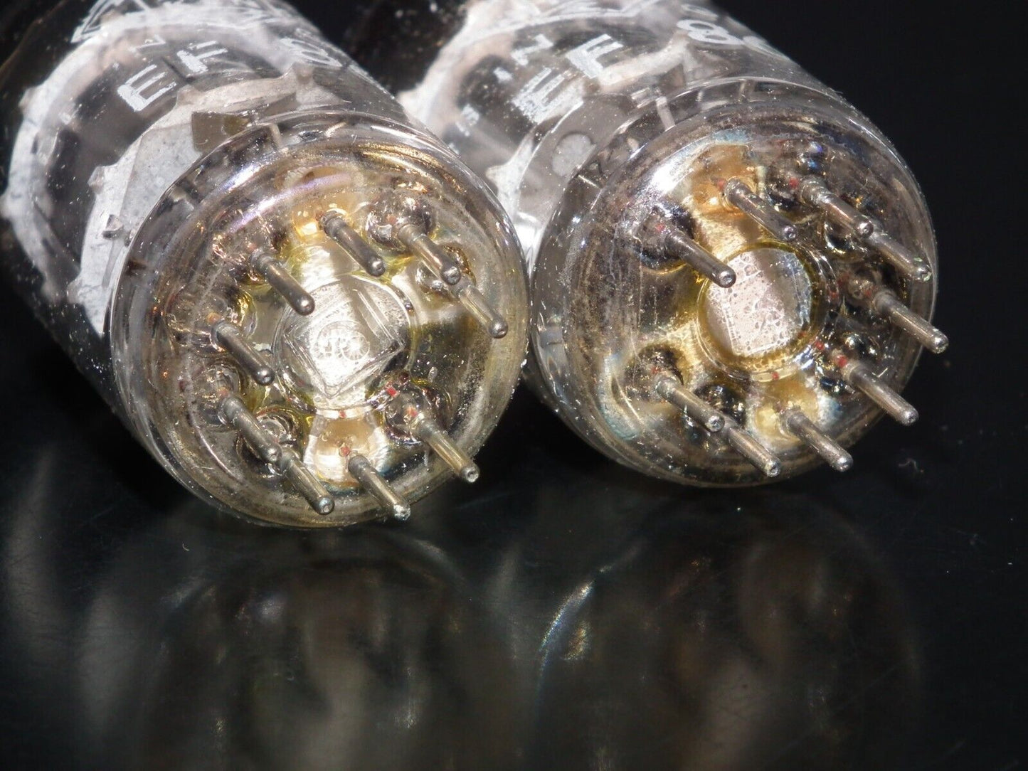 ONE (1pcs) NOS NIB Sealed EF86 Telefunken Silver, Diamond bottom Low Noise