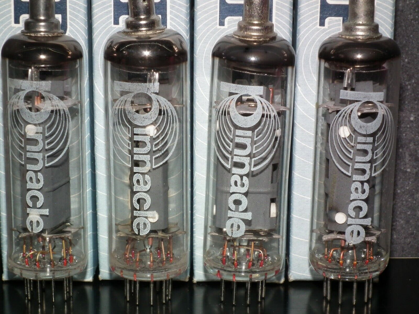 Platinum matched quad PL81 21A6 Pinnacle NOS tube pentode N152